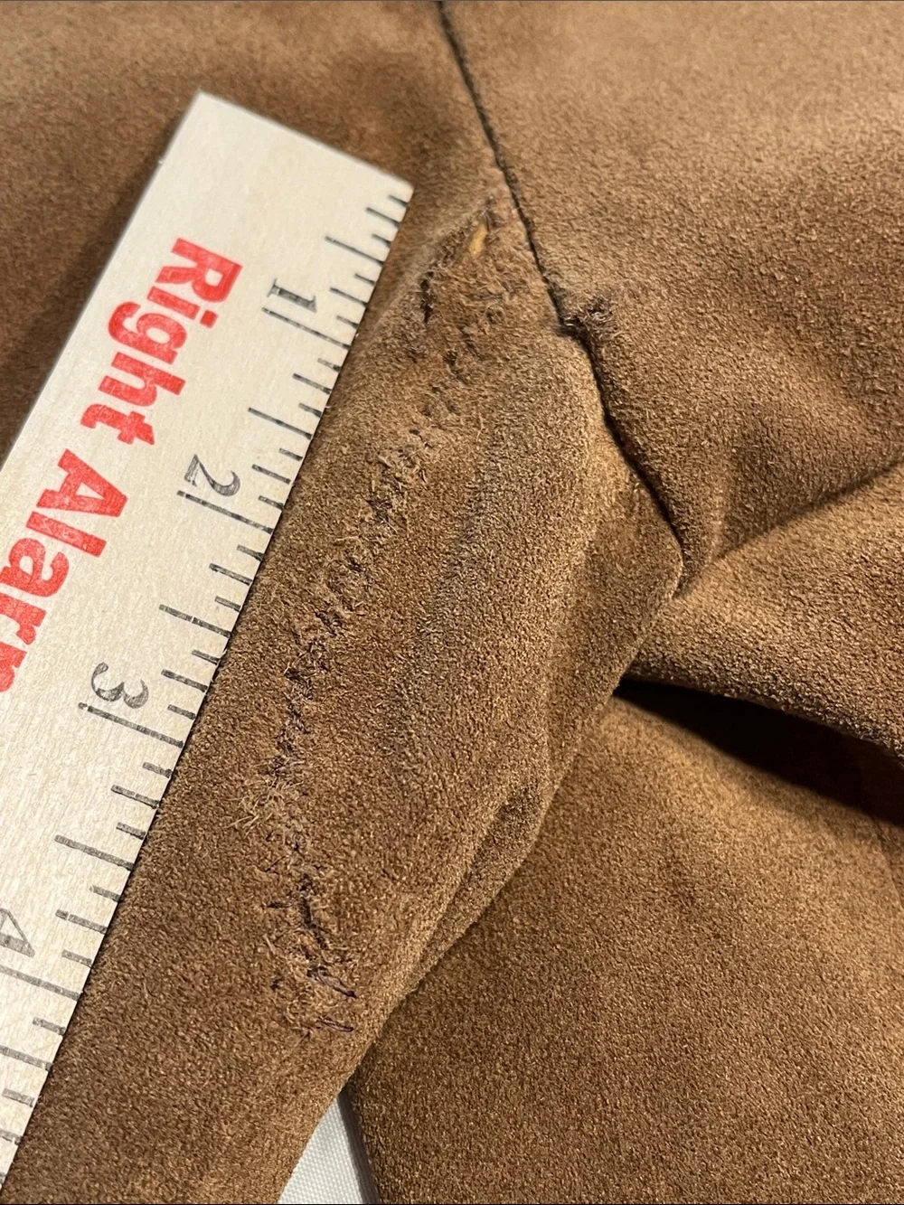 Banana Republic Genuine‎ Suede Leather Blazer Sport Coat Brown Mens M Vintage